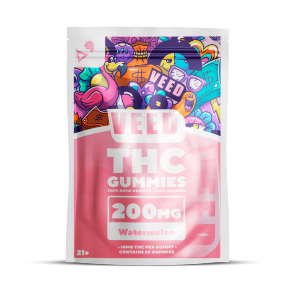 Veed 10mg THC Gummy UK- 20 count - 200mg THC