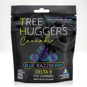 Tree Huggers - Delta 9 THC Gummy - Blue Razzberry - 20 Pack